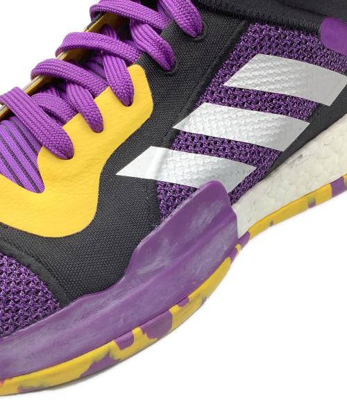 adidas（アディダス）adidas (アディダス) ローカットスニーカー パープル×イエロー サイズ:28.5の古着・服飾アイテム