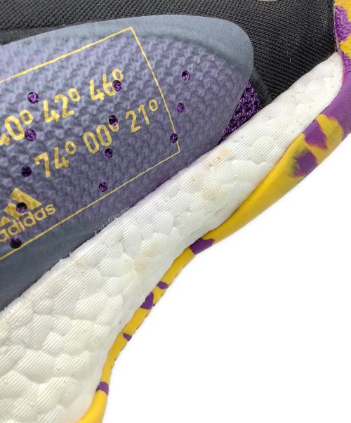 adidas（アディダス）adidas (アディダス) ローカットスニーカー パープル×イエロー サイズ:28.5の古着・服飾アイテム