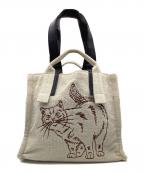 EARイア）の古着「ハンドバッグ」｜ベージュ