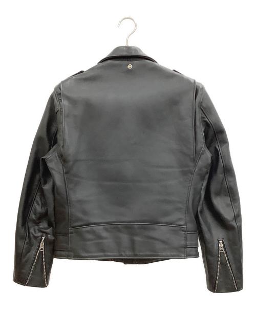 SCHOTT BROS.（ショット）SCHOTT BROS. (ショットブロス) レザーライダースジャケット ブラック サイズ:38の古着・服飾アイテム