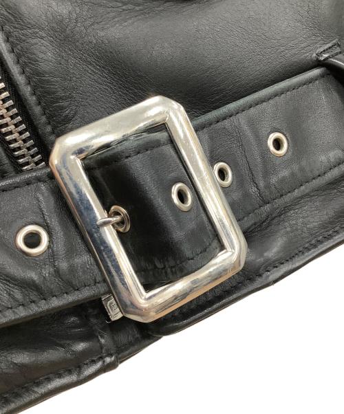 SCHOTT BROS.（ショット）SCHOTT BROS. (ショットブロス) レザーライダースジャケット ブラック サイズ:38の古着・服飾アイテム