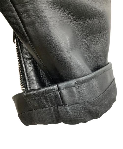 SCHOTT BROS.（ショット）SCHOTT BROS. (ショットブロス) レザーライダースジャケット ブラック サイズ:38の古着・服飾アイテム