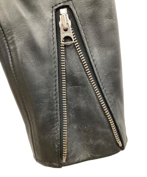 SCHOTT BROS.（ショット）SCHOTT BROS. (ショットブロス) レザーライダースジャケット ブラック サイズ:38の古着・服飾アイテム