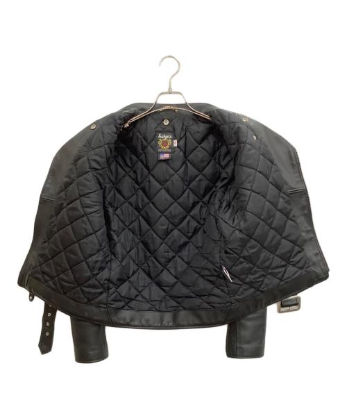 SCHOTT BROS.（ショット）SCHOTT BROS. (ショットブロス) レザーライダースジャケット ブラック サイズ:38の古着・服飾アイテム