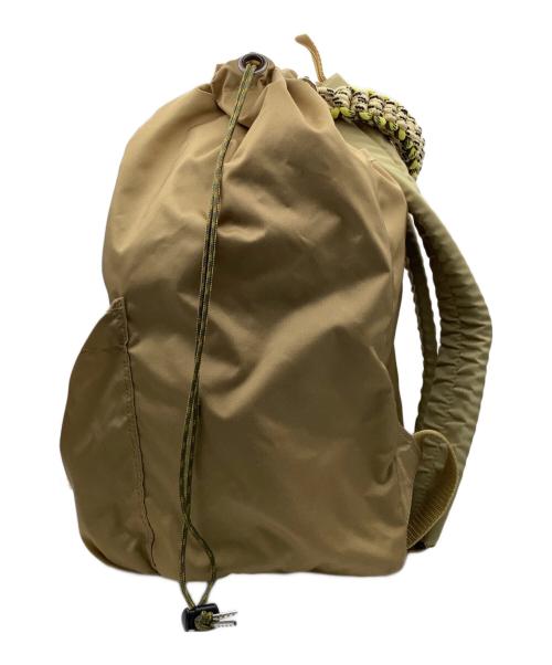 zattu（ザッツ）zattu (ザッツ) ナイロン2wayバックパック ベージュ サイズ:−の古着・服飾アイテム