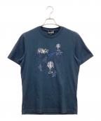 EMPORIO ARMANIエンポリオアルマーニ）の古着「Tシャツ」｜ネイビー
