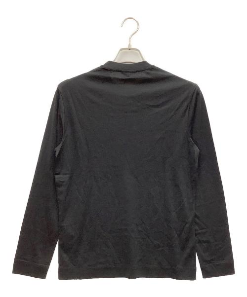 EMPORIO ARMANI（エンポリオアルマーニ）EMPORIO ARMANI (エンポリオアルマーニ) カットソー ブラック サイズ:XSの古着・服飾アイテム
