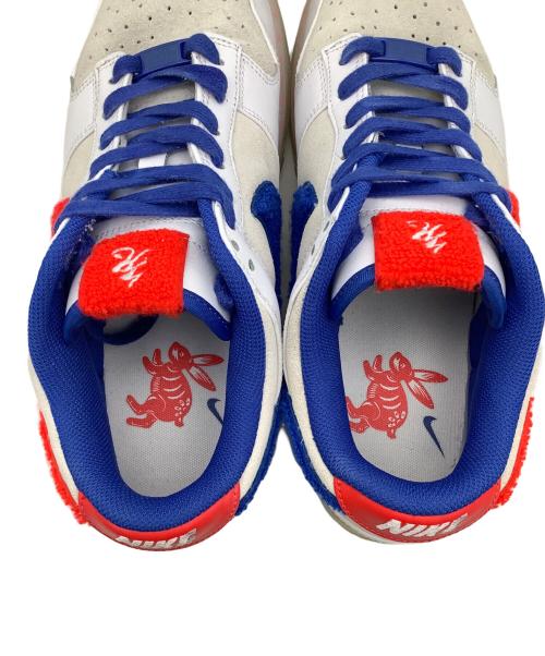 NIKE（ナイキ）NIKE (ナイキ) ローカットスニーカー ホワイト×ブルー サイズ:27の古着・服飾アイテム