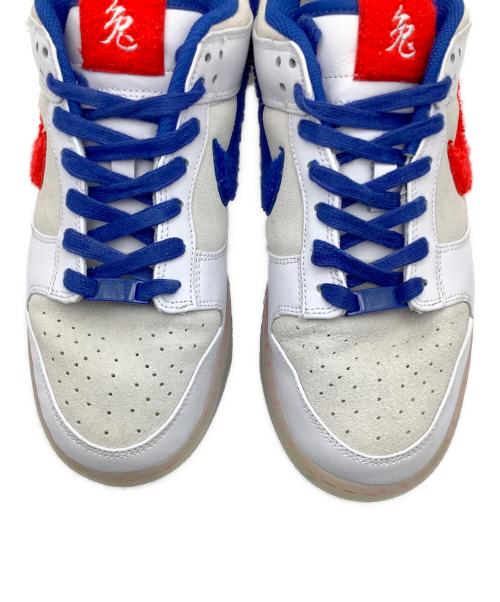 NIKE（ナイキ）NIKE (ナイキ) ローカットスニーカー ホワイト×ブルー サイズ:27の古着・服飾アイテム