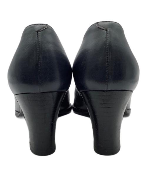 HERMES（エルメス）HERMES (エルメス) ヒールパンプス ブラック サイズ:35の古着・服飾アイテム