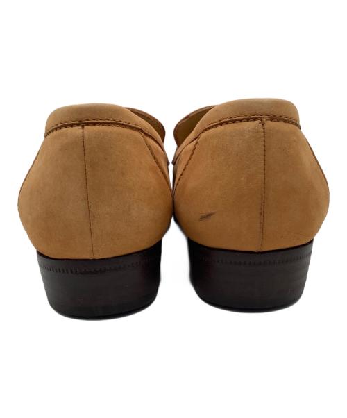 HERMES（エルメス）HERMES (エルメス) スウェードローファー ブラウン サイズ:35の古着・服飾アイテム