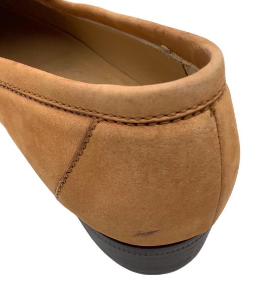 HERMES（エルメス）HERMES (エルメス) スウェードローファー ブラウン サイズ:35の古着・服飾アイテム