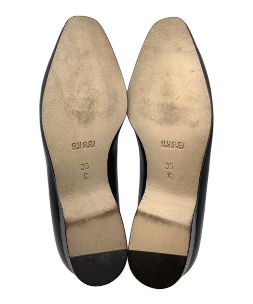 GUCCI（グッチ）GUCCI (グッチ) ビットローファー ブラック サイズ:35の古着・服飾アイテム