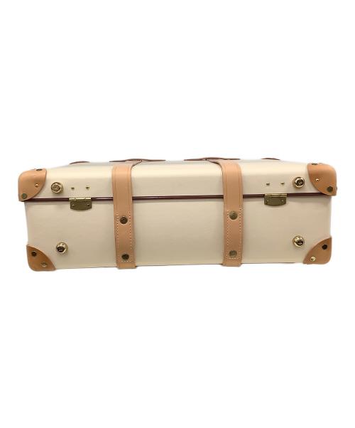 GLOBE-TROTTER（グローブトロッター）GLOBE-TROTTER (グローブトロッター) キャリーバッグ ベージュ×ブラウン サイズ:-の古着・服飾アイテム