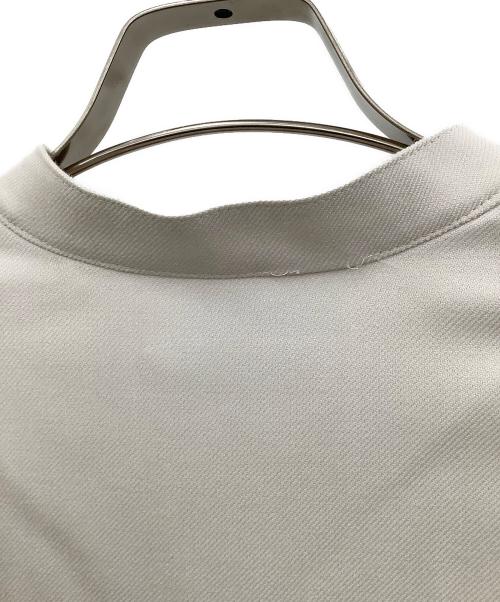 ebure（エブール）ebure (エブール) ウールサキソニーオーバーシルエットブラウス グレー サイズ:36の古着・服飾アイテム