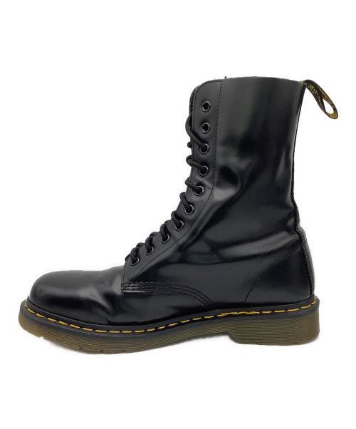 Dr.Martens（ドクターマーチン）Dr.Martens (ドクターマーチン) 10ホールブーツ ブラック サイズ:UK8の古着・服飾アイテム
