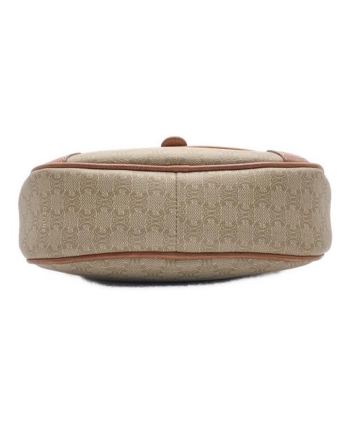 CELINE（セリーヌ）CELINE (セリーヌ) マカダム柄ショルダーポシェット ベージュ サイズ:−の古着・服飾アイテム