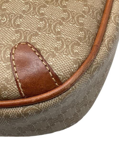 CELINE（セリーヌ）CELINE (セリーヌ) マカダム柄ショルダーポシェット ベージュ サイズ:−の古着・服飾アイテム