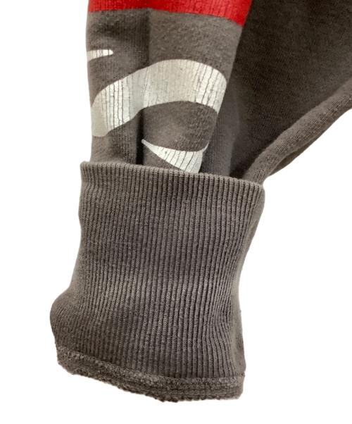 SAINT MICHAEL（セントマイケル）SAINT MICHAEL (セントマイケル) VLONE (ヴィーロン) プルオーバーパーカー チャコールグレー サイズ:XLの古着・服飾アイテム