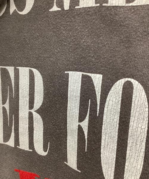 SAINT MICHAEL（セントマイケル）SAINT MICHAEL (セントマイケル) VLONE (ヴィーロン) プルオーバーパーカー チャコールグレー サイズ:XLの古着・服飾アイテム