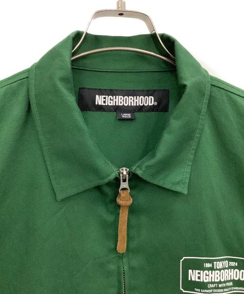 NEIGHBORHOOD（ネイバーフッド）NEIGHBORHOOD (ネイバーフッド) ワークジャケット グリーン サイズ:Lの古着・服飾アイテム