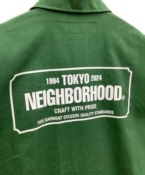 NEIGHBORHOOD（ネイバーフッド）NEIGHBORHOOD (ネイバーフッド) ワークジャケット グリーン サイズ:Lの古着・服飾アイテム