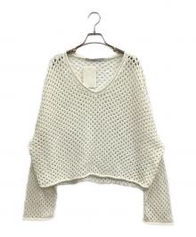 FRAMeWORK（フレームワーク）の古着「厚手ニット」｜ホワイト