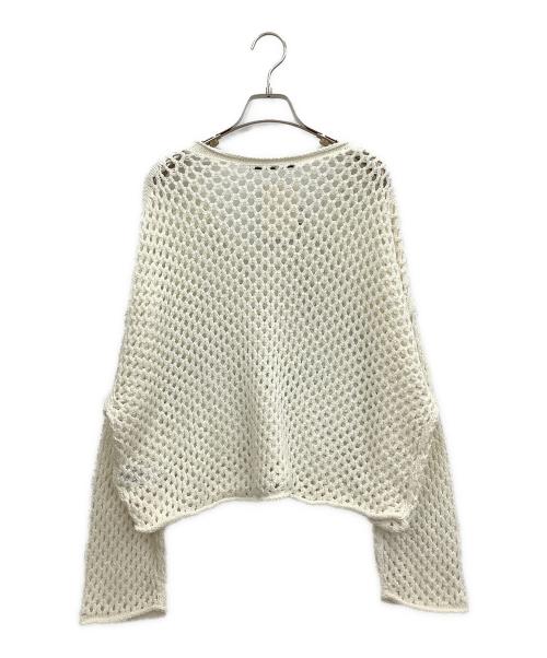 FRAMeWORK（フレームワーク）FRAMeWORK (フレームワーク) 厚手ニット ホワイト サイズ:Fの古着・服飾アイテム