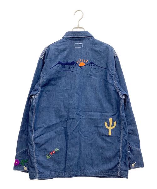 Wrangler（ラングラー）Wrangler (ラングラー) デニムジャケット ブルー サイズ:Lの古着・服飾アイテム