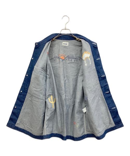 Wrangler（ラングラー）Wrangler (ラングラー) デニムジャケット ブルー サイズ:Lの古着・服飾アイテム