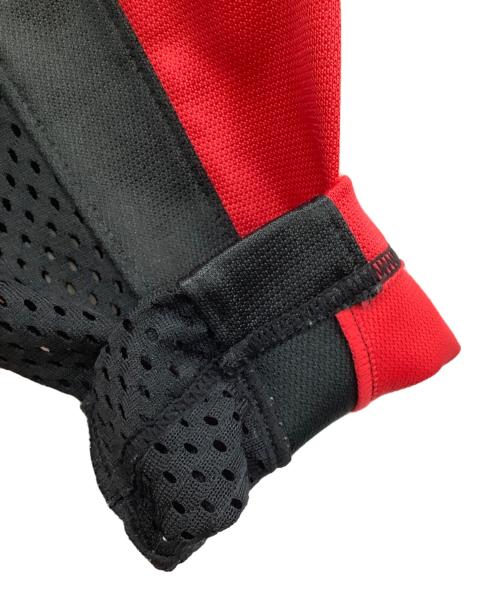 adidas（アディダス）adidas (アディダス) 90'sゲームシャツ レッド×ブラック サイズ:M−Lの古着・服飾アイテム