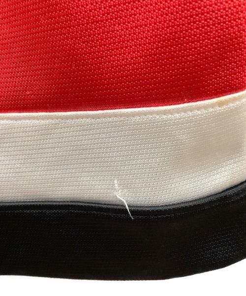 adidas（アディダス）adidas (アディダス) 90'sゲームシャツ レッド×ブラック サイズ:M−Lの古着・服飾アイテム