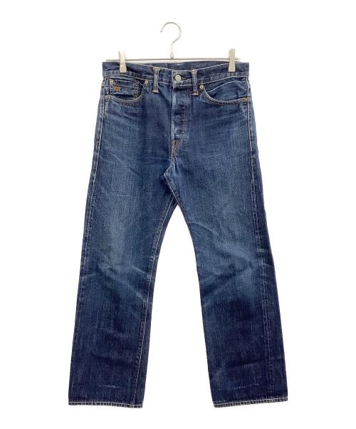 RRL（ダブルアールエル）RRL (ダブルアールエル) セルビッチデニムパンツ インディゴ サイズ:29×34の古着・服飾アイテム