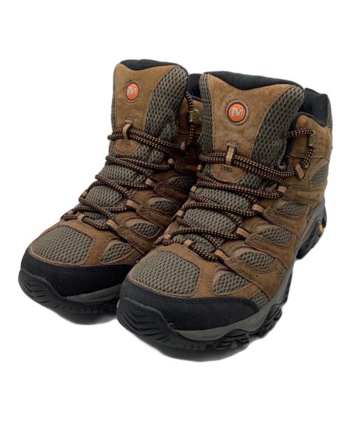 MERRELL（メレル）MERRELL (メレル) トレッキングシューズ ブラウン サイズ:26.5の古着・服飾アイテム