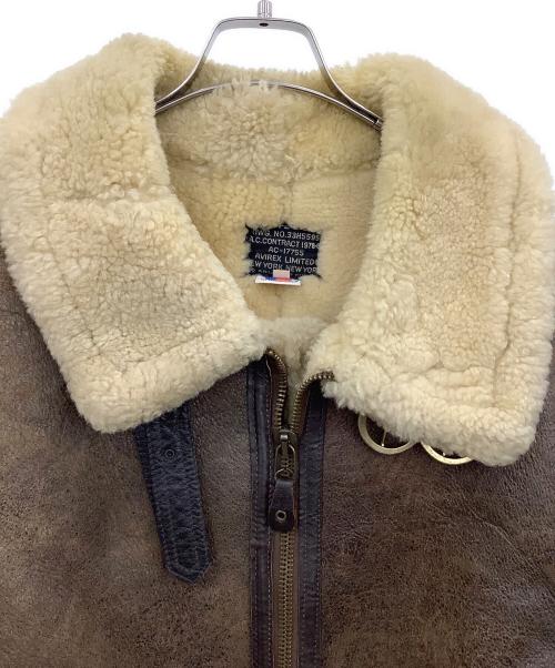 AVIREX（アヴィレックス）AVIREX (アヴィレックス) B-3フライトジャケット ブラウン サイズ:38の古着・服飾アイテム