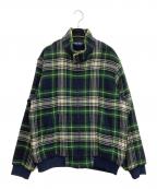 POLO GOLFポロ ゴルフ）の古着「ジャケット」｜グリーン×ブルー