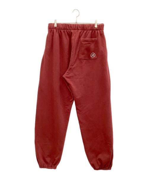 9090（9090）9090 (9090) OG Logo Patched Sweat Pants レッド サイズ:XLの古着・服飾アイテム