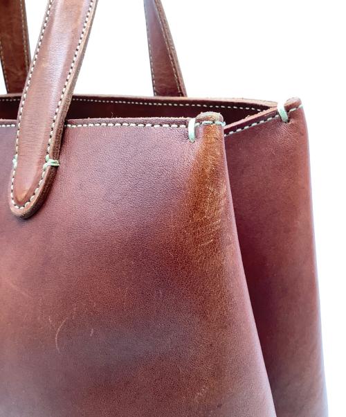 土屋鞄（ツチヤカバン）土屋鞄 (ツチヤカバン) ハンドバッグ ブラウン サイズ:−の古着・服飾アイテム