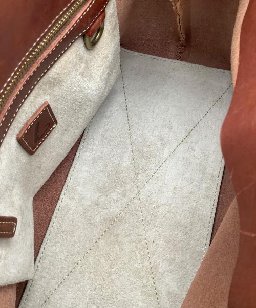 土屋鞄（ツチヤカバン）土屋鞄 (ツチヤカバン) ハンドバッグ ブラウン サイズ:−の古着・服飾アイテム