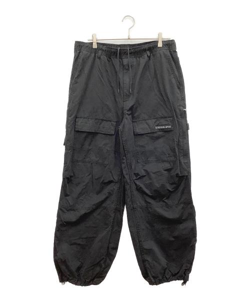 A BATHING APE（ア ベイシング エイプ）A BATHING APE (ア ベイシング エイプ) USED RELAXED FIT CARGO PANTS ブラック サイズ:XLの古着・服飾アイテム