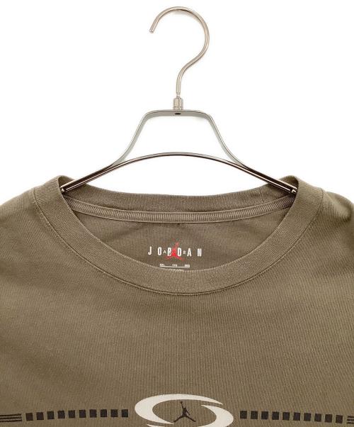 NIKE（ナイキ）NIKE (ナイキ) Travis Scott (トラヴィススコット) M J TS LOGO TEE ブラウン サイズ:XXLの古着・服飾アイテム