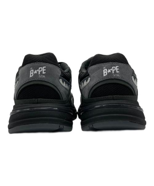 A BATHING APE（ア ベイシング エイプ）A BATHING APE (ア ベイシング エイプ) スニーカー ブラック サイズ:27の古着・服飾アイテム