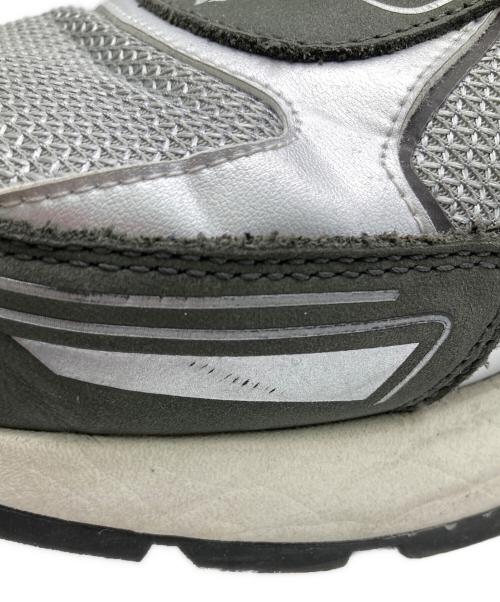 A BATHING APE（ア ベイシング エイプ）A BATHING APE (ア ベイシング エイプ) スニーカー グレー×シルバー サイズ:26の古着・服飾アイテム
