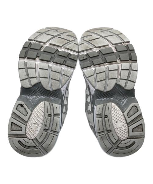 A BATHING APE（ア ベイシング エイプ）A BATHING APE (ア ベイシング エイプ) スニーカー ホワイト×グレー サイズ:26.5の古着・服飾アイテム