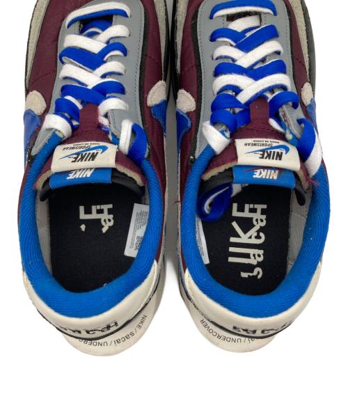 NIKE（ナイキ）NIKE (ナイキ) UNDERCOVER (アンダーカバー) sacai (サカイ) スニーカー パープル×ブルー サイズ:27.5の古着・服飾アイテム