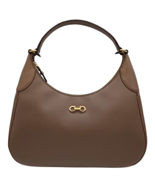 Salvatore Ferragamo（サルヴァトーレ フェラガモ）Salvatore Ferragamo (サルヴァトーレ フェラガモ) ガンチーニワンショルダーバッグ ブラウン サイズ:−の古着・服飾アイテム