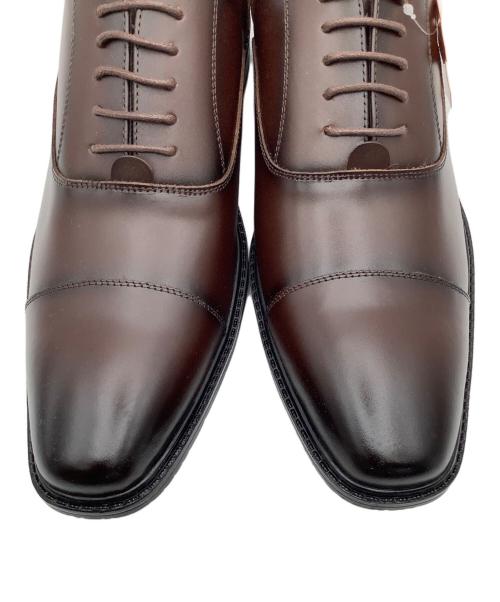 TETE HOMME（テット オム）TETE HOMME (テット オム) ドレスシューズ ブラウン サイズ:27の古着・服飾アイテム