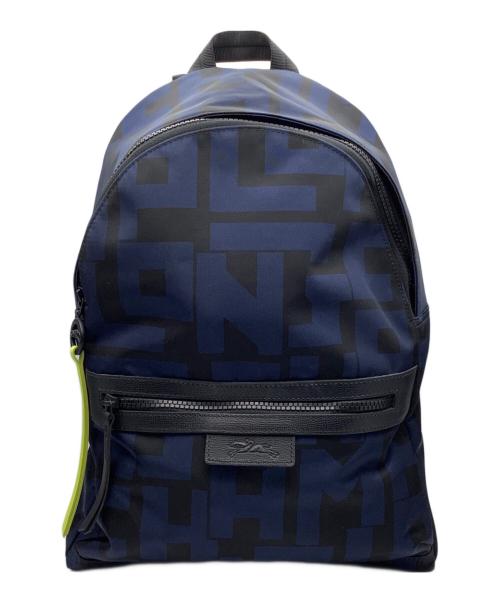 LONGCHAMP（ロンシャン）LONGCHAMP (ロンシャン) リュック ネイビー×ブラック サイズ:−の古着・服飾アイテム