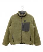 TAIONタイオン）の古着「リバーシブルジャケット」｜ブラック×カーキ