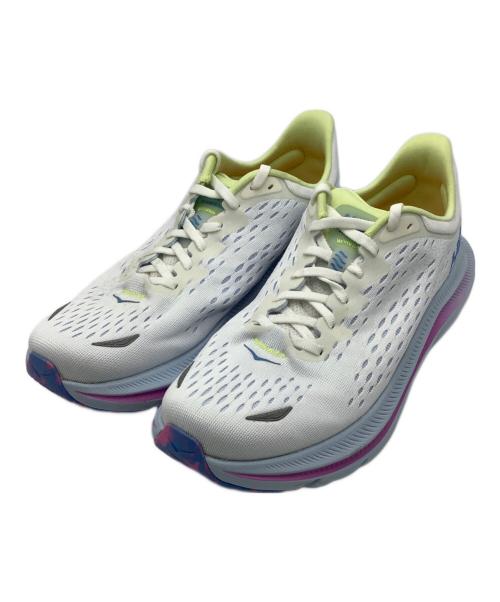 HOKAONEONE（ホカオネオネ）HOKAONEONE (ホカオネオネ) ランニングシューズ ホワイト サイズ:24.5の古着・服飾アイテム